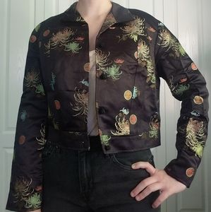 Night Lights Silk Jacket